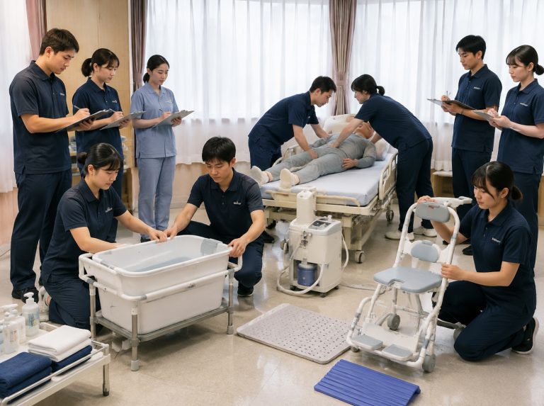 射阳县助浴师标准化实训课程